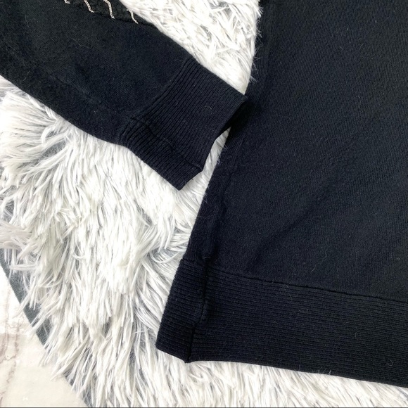 Yuka Chain Cable Knit Turtleneck Sweater EUC - Picture 11 of 13